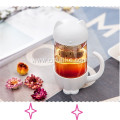 Fashion Style Glass Cup with Infuser and Lid